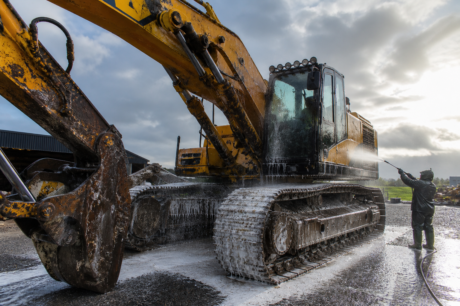 Heavy Equipment Cleaning