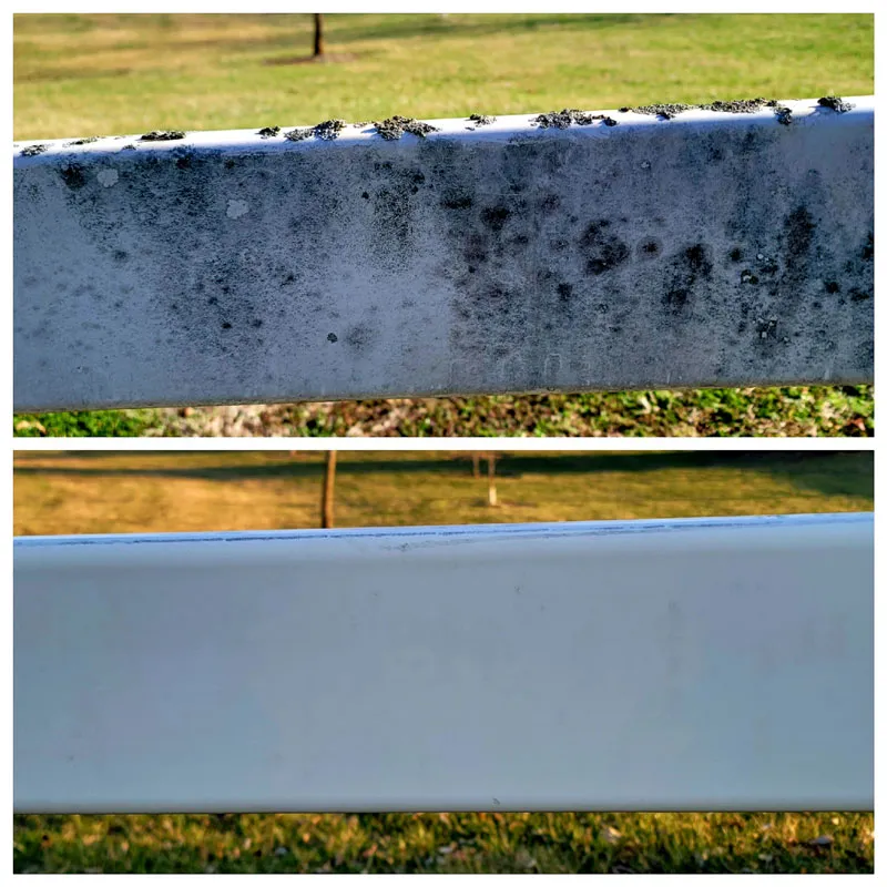Some metal washed.